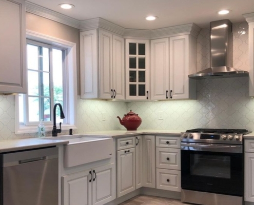 transitional style kitchen remodel