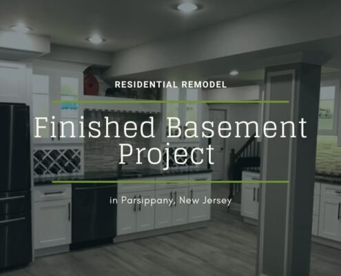 Finished Basement Remodel Parsippany NJ