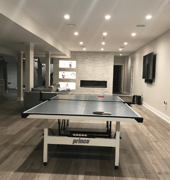 basement entertainment renovation nj